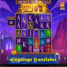 wingdings translator